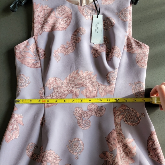 Versace Collection Baroque Print Cocktail Dress - Picture 11 of 12